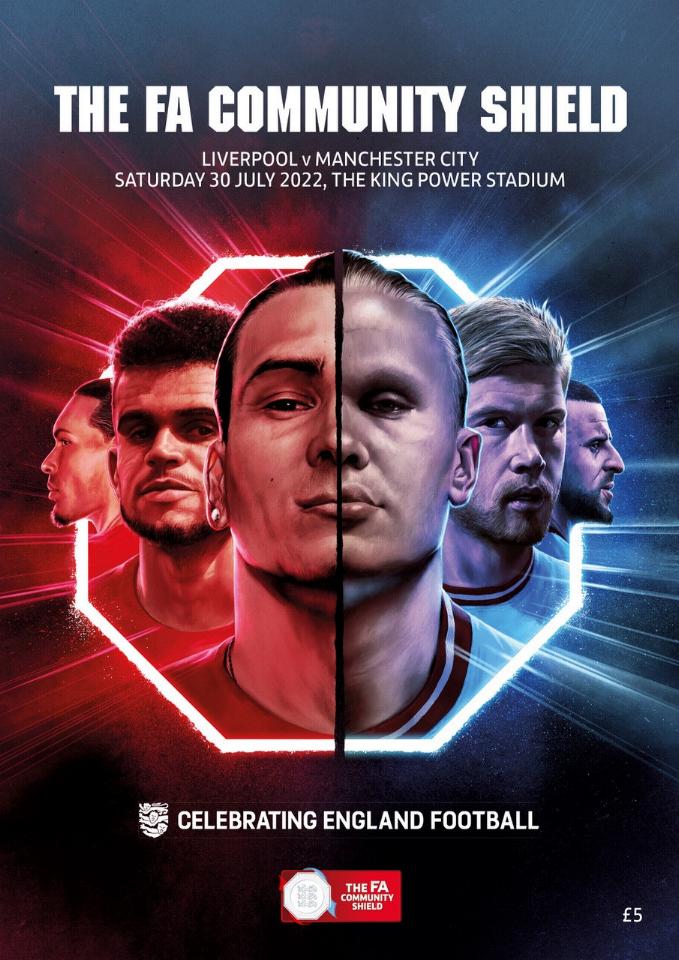 2022 COMMUNITY SHIELD - LIVERPOOL v MAN CITY